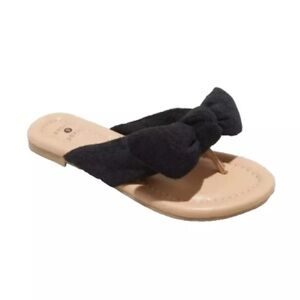 Women's Tulip Slide Sandals - Shade & Shore Black